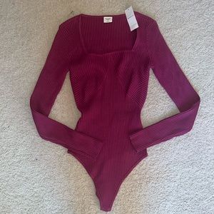 Berry Abercrombie Body Suit